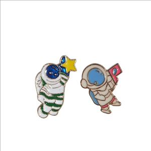Astronaut Enamel Pin Set